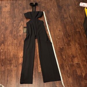 bebe Black Cutout Jumpsuit NWT